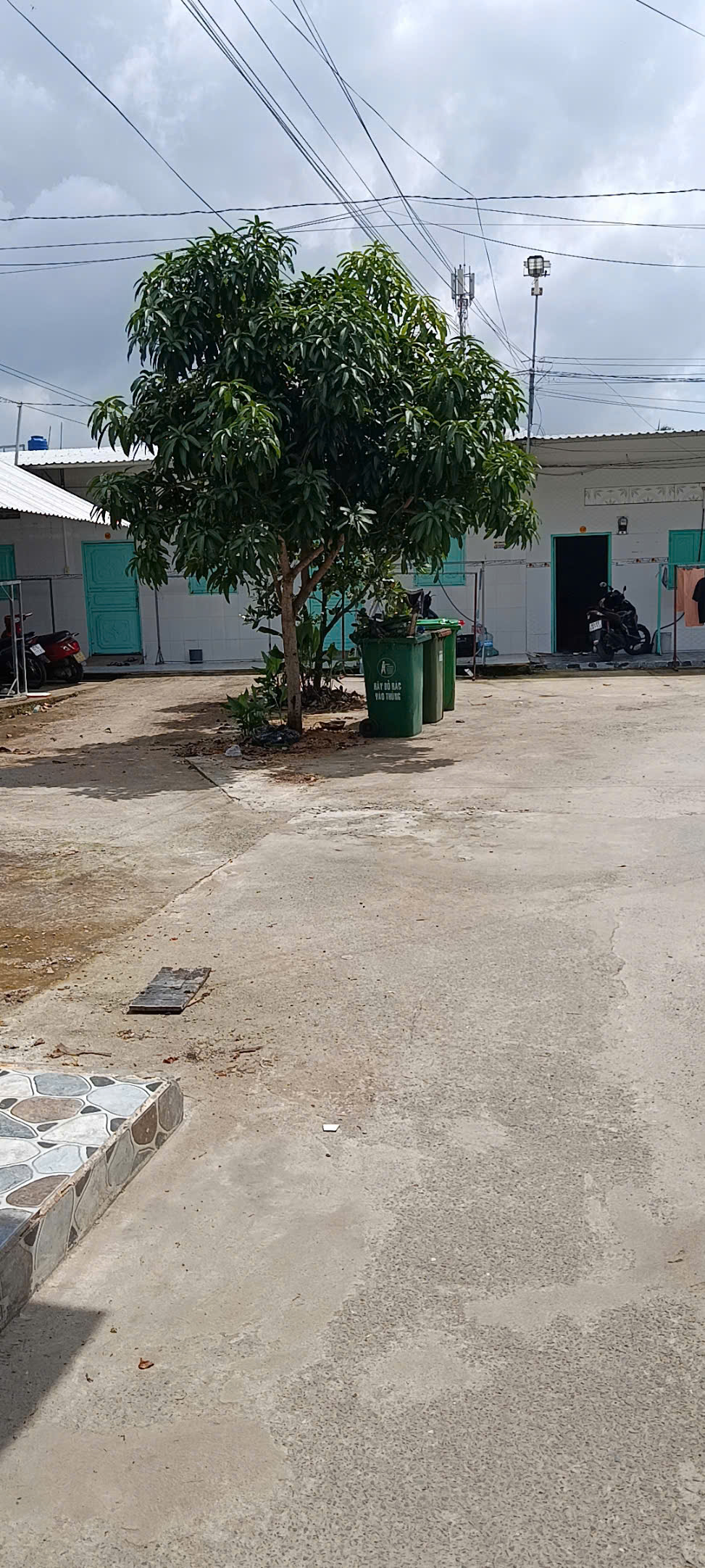 Khu vực để rác